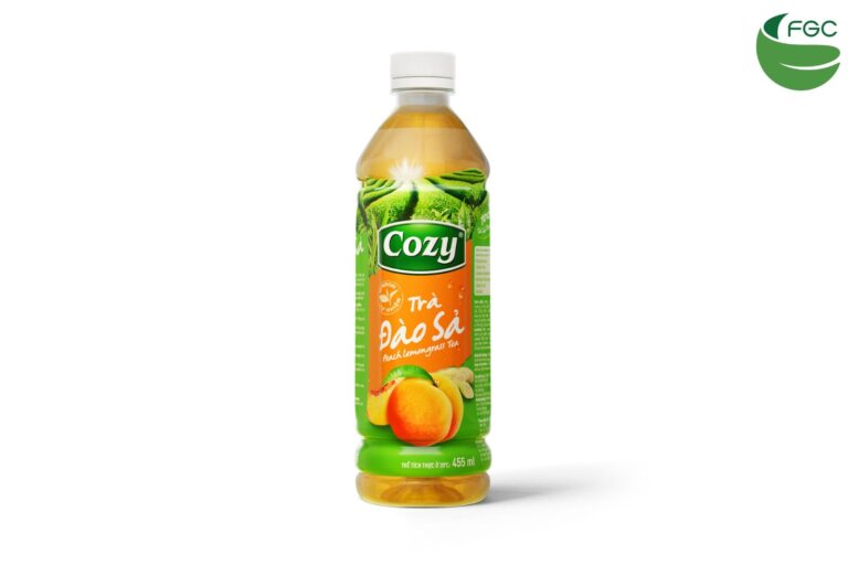 peach lemongrass tea