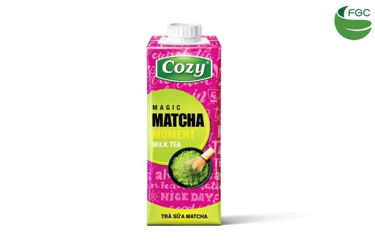 Cozy Moment matcha milk tea