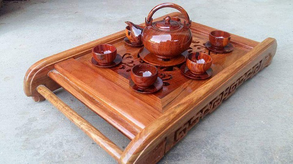 Wooden tea sets