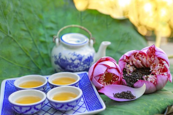 Lotus tea making process- explore interesting methods of making Lotus tea in Vietnam