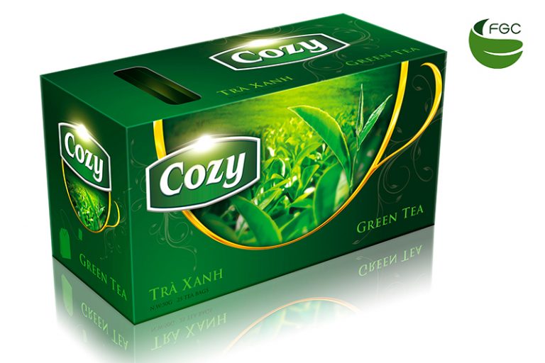 Green tea bag from FGC