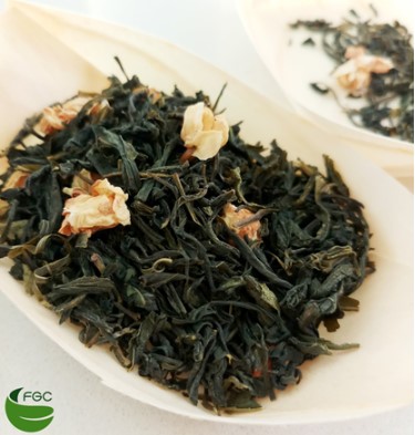 Vietnam Jasmine Green tea is a delicate blend of Jasmine flowers & traditional green tea