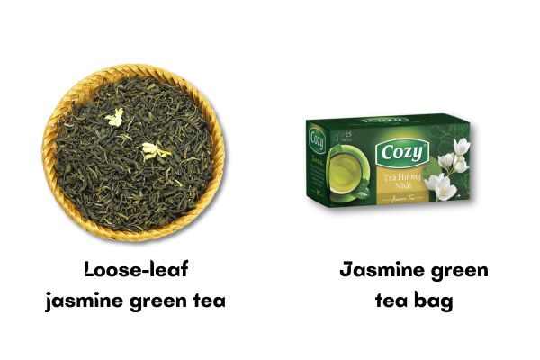 FGC jasmine green tea products
