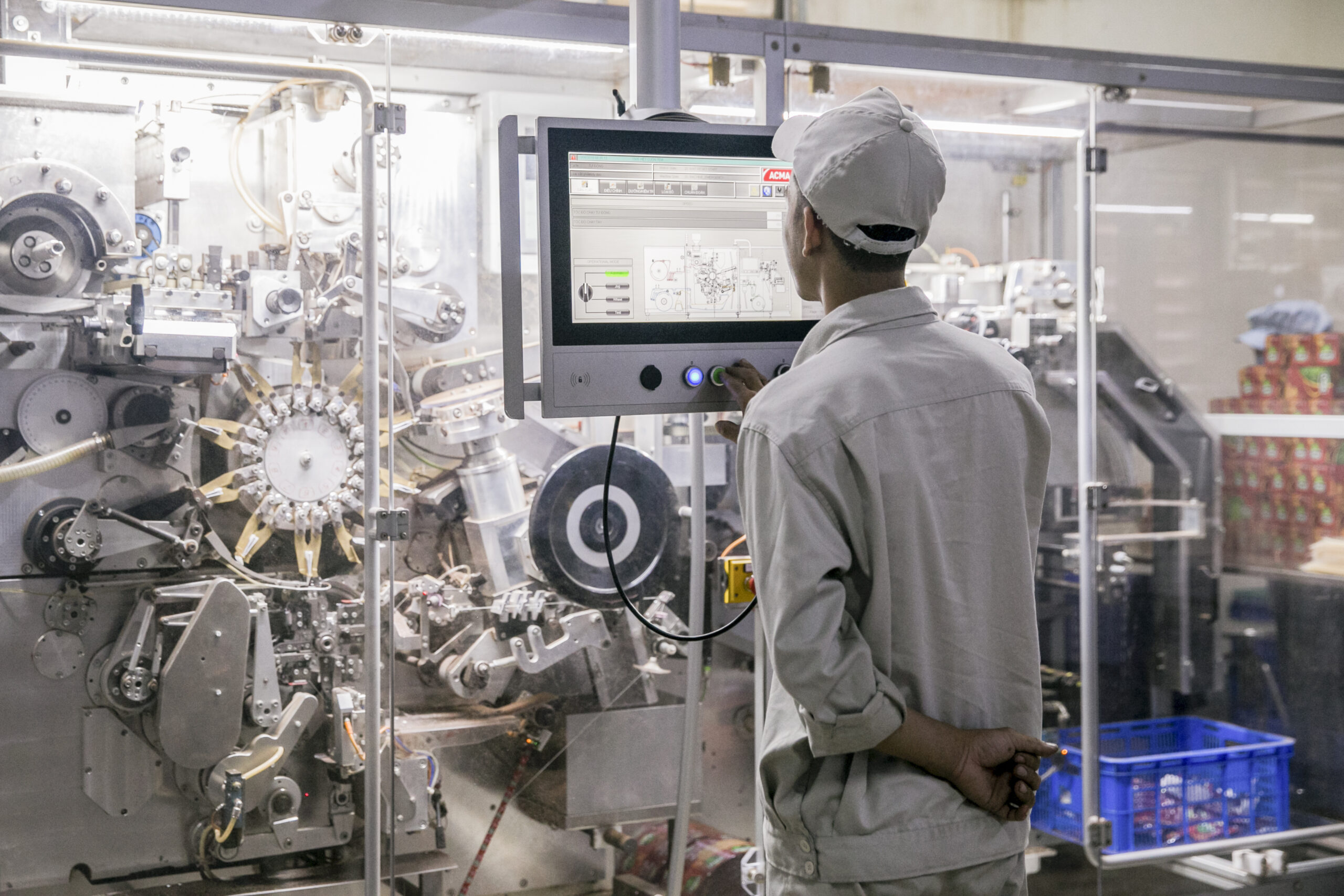 Modern production machine at FGC's factory in Phu Tho province