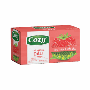 strawberry tea bag
