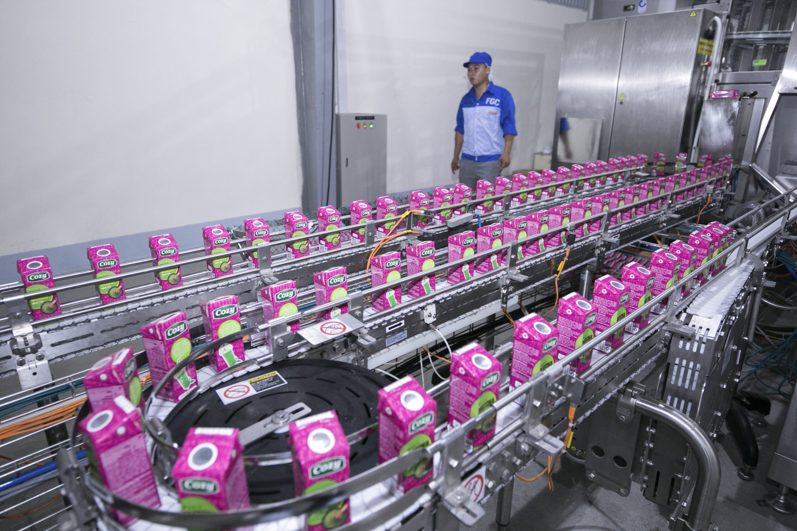 TetraPak- the most cutting-edge filling and packaging tea technology applied by FGC's factory