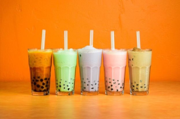 Bubble tea has a variety of flavors