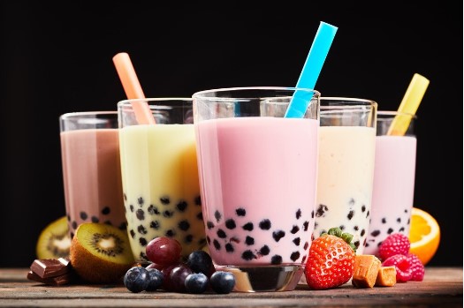 Different types of Boba tea