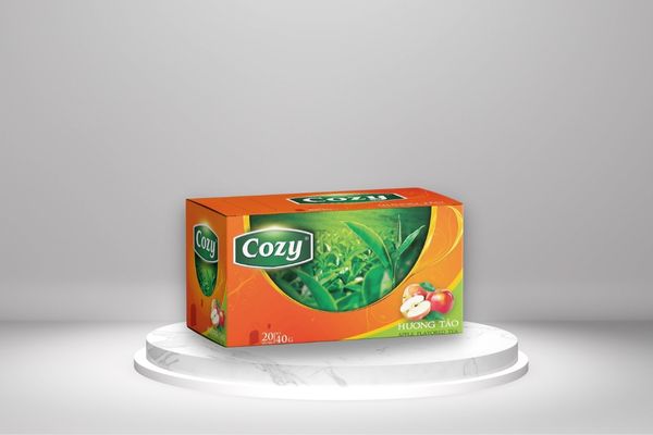 apple mint tea - cozy