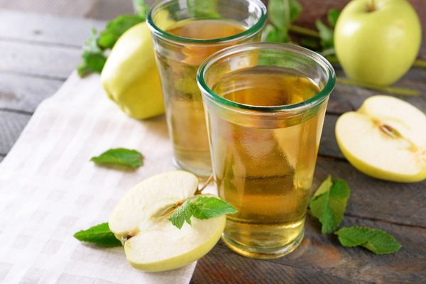 apple mint tea