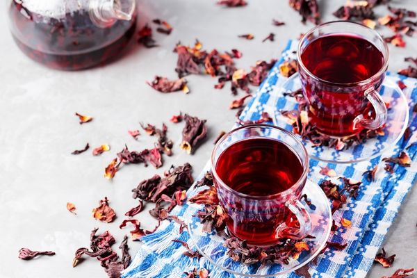 benefits of fruit tea - Hibiscus tea