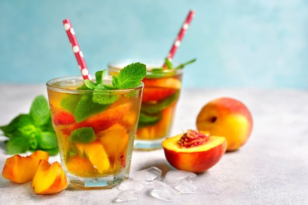 benefits of fruit tea - Peach