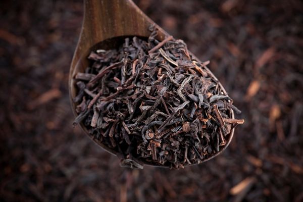black lychee tea - black tea