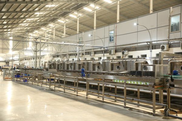 Clean and tidy factory