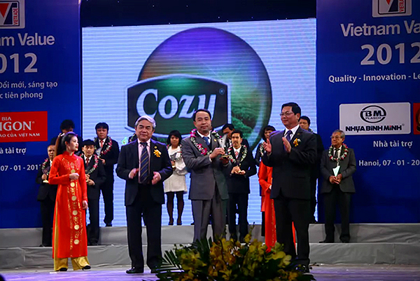 FGC’s brand COZY has won Vietnam Value Award since 2010