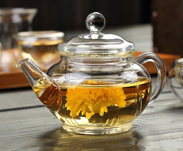 Vietnam glass teapot