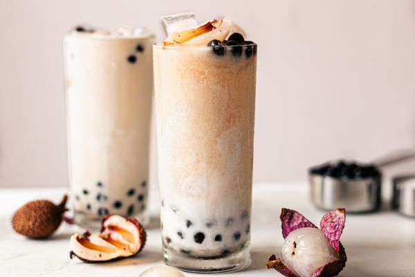 how to store lychee boba tea