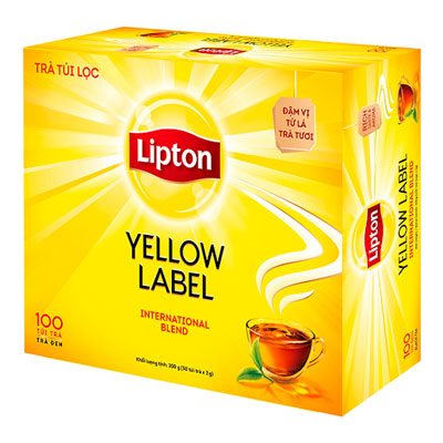Lipton Tea in carton box