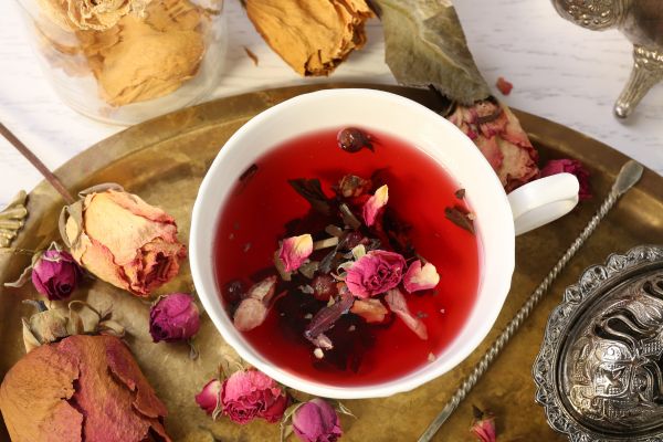 rose tea benefits