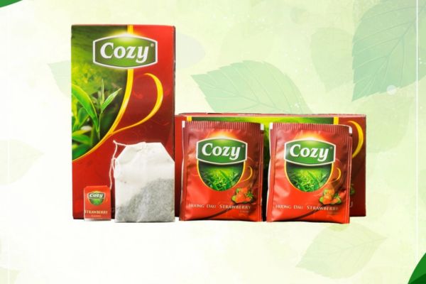 tea bags with envelopes