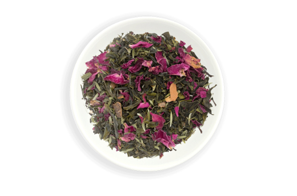 Tea blends with roses