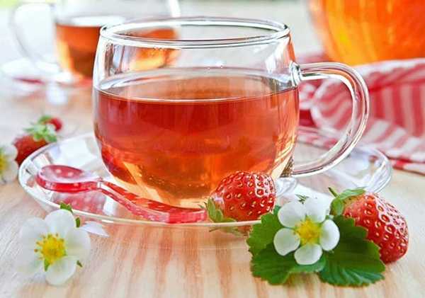 Vietnamese strawberry tea