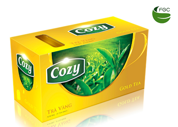 Vietnamese lemon tea in box