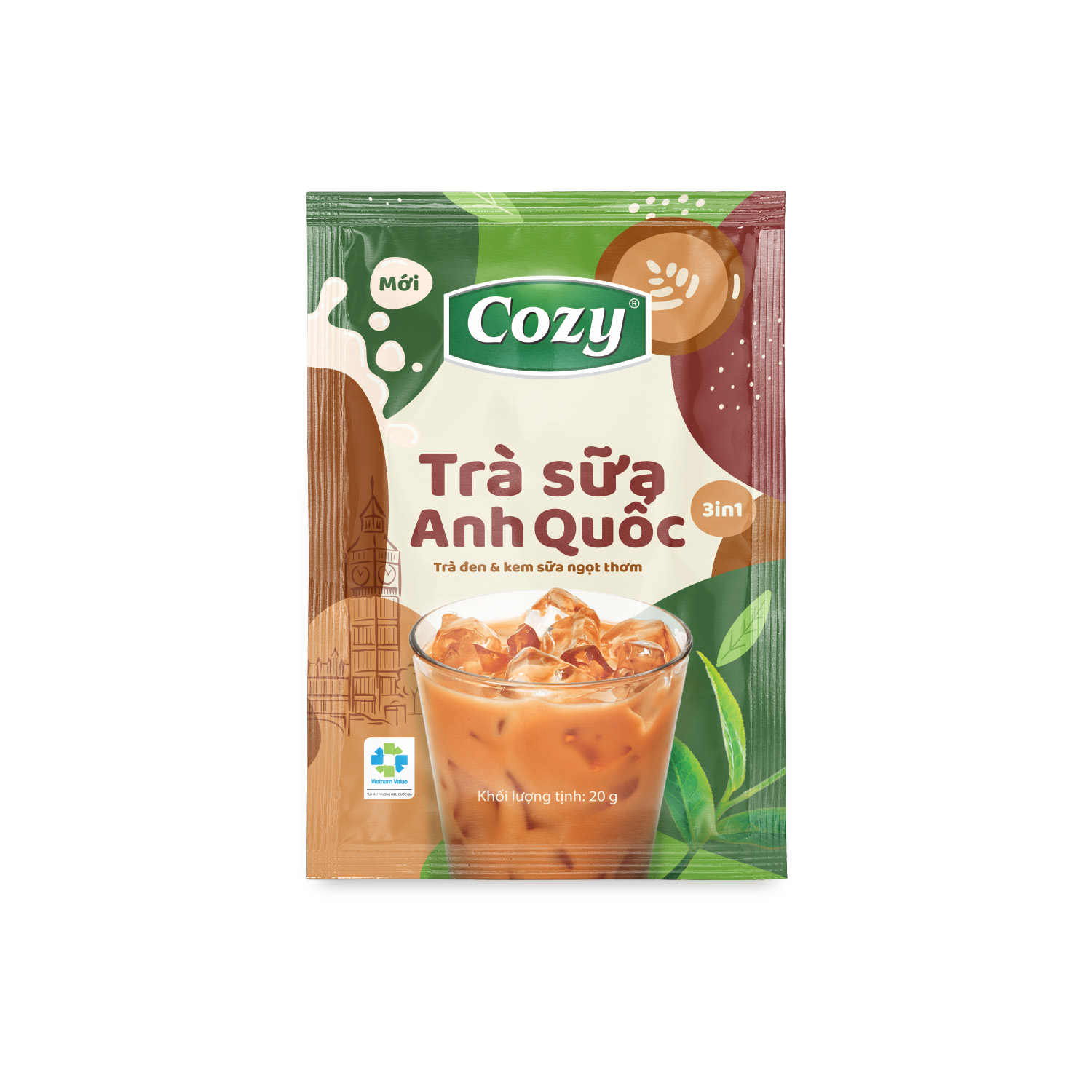 British milk tea sachet
