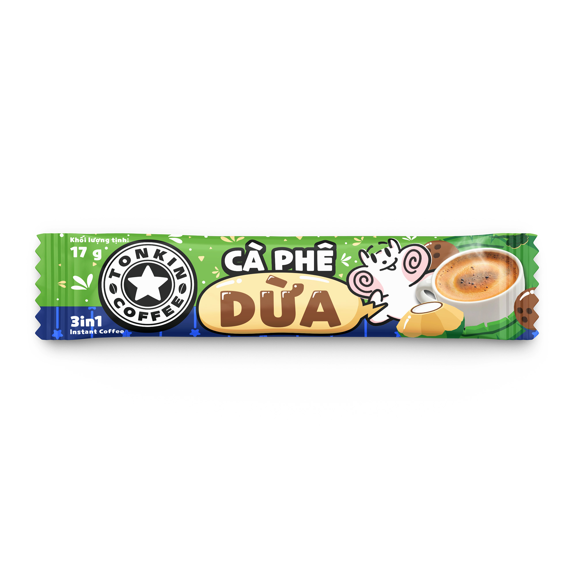 coconut coffee stick