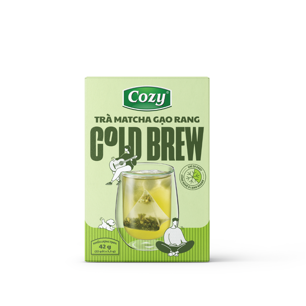 Matcha Genmaicha Cold Brew Tea Bag