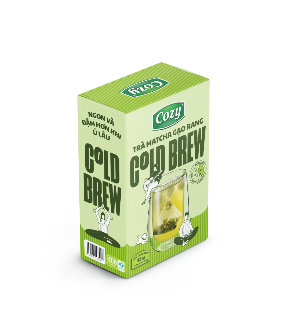 Matcha Genmaicha Cold Brew Tea Bag