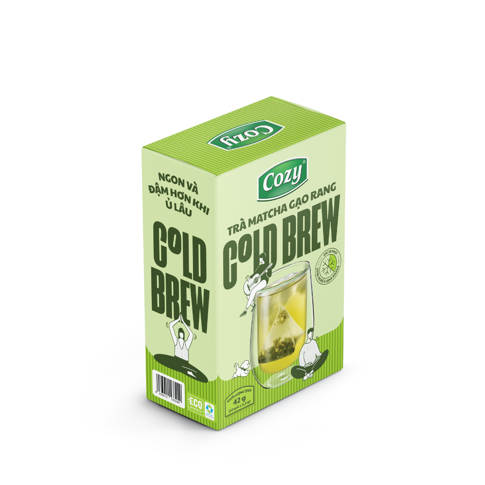 Matcha Genmaicha Cold Brew Tea Bag