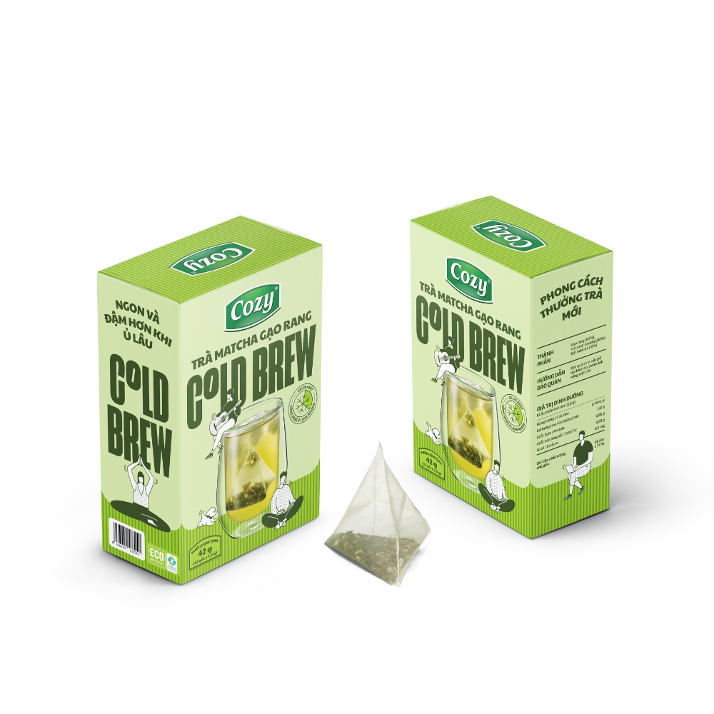 Matcha Genmaicha Cold Brew Tea Bag