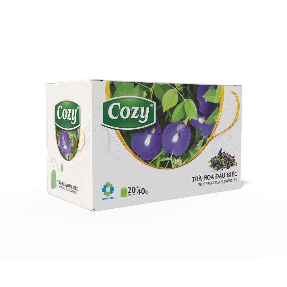 Butterfly pea flower tea bag