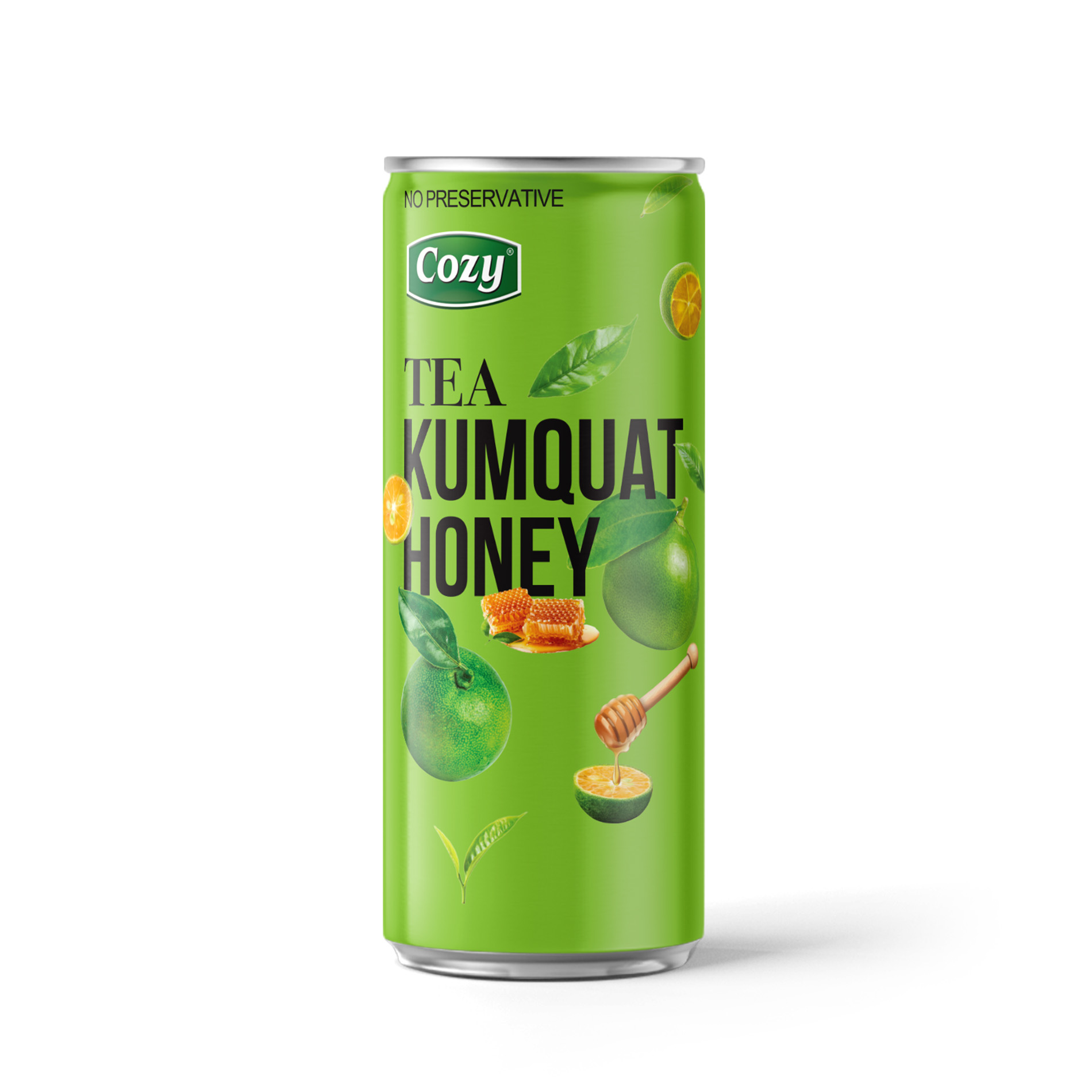 kumquat honey tea can