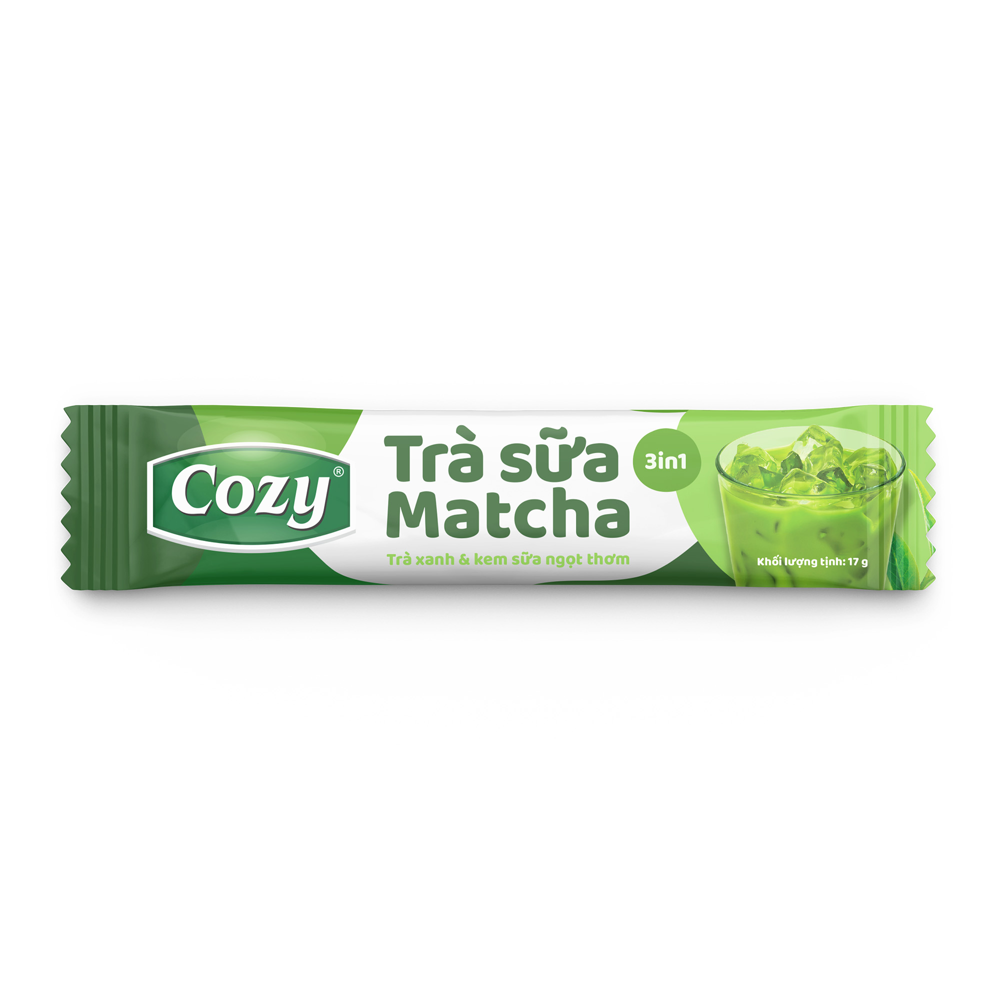 matcha milk tea stick