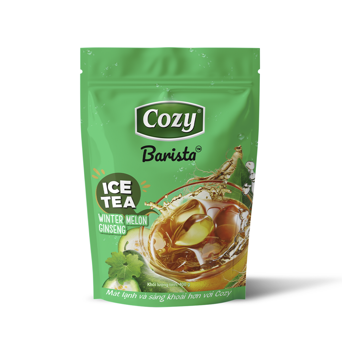 Ginseng winter melon iced tea