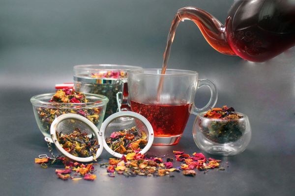 Tea with additional health benefits
