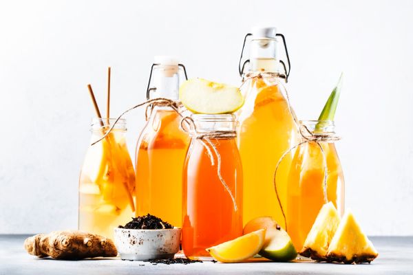 Fermented drinks are good for digestion and immune function.